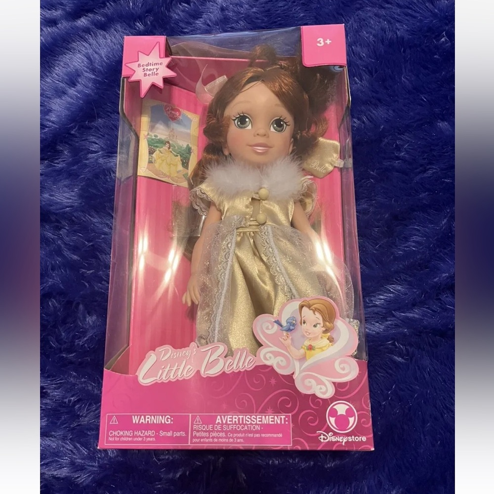 Disney little Belle bedtime story Beauty And The Beast Doll Vintage